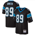 Kieara C.Panthers #89 Steve Smith Black Legacy Replica Jersey American Stitched Jerseys