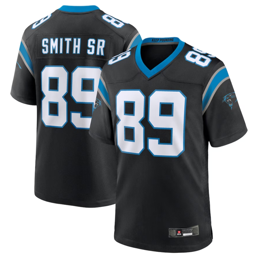 Kieara C.Panthers #89 Steve Smith Sr. Black Retired Player Game Stitched Jerseys