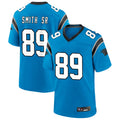 Kieara C.Panthers #89 Steve Smith Sr Player Blue Home Game Stitched Jerseys