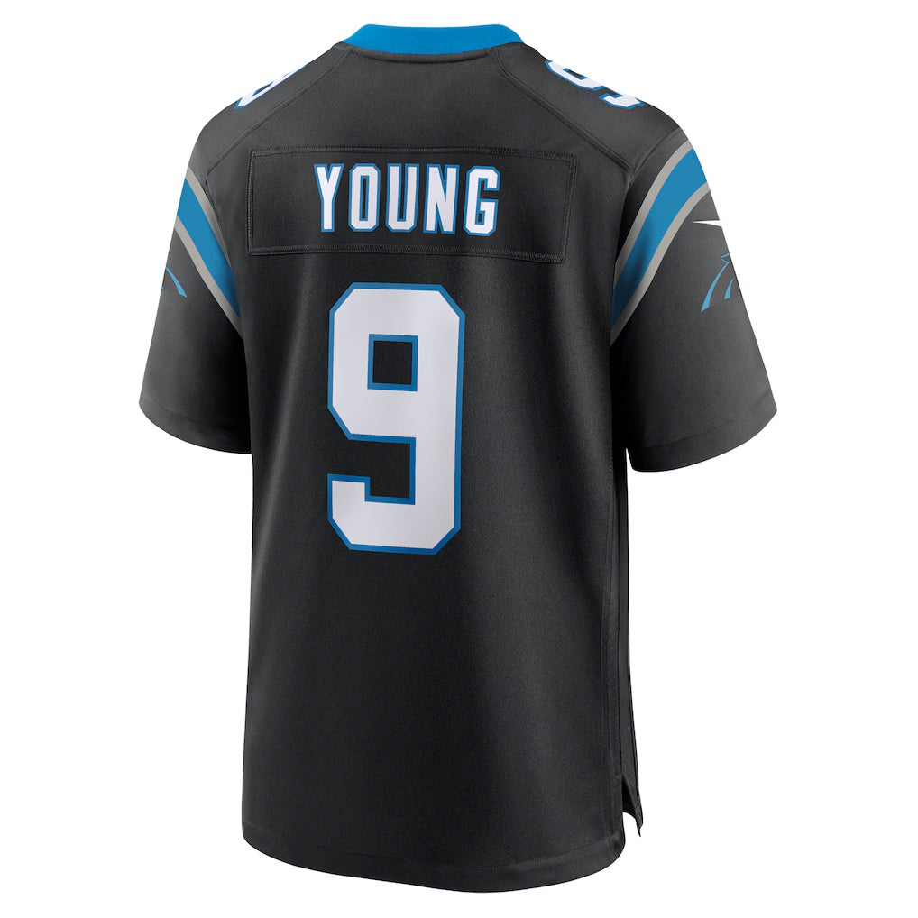 Kieara C.Panthers #9 Bryce Young Black Team Game Stitched Jerseys