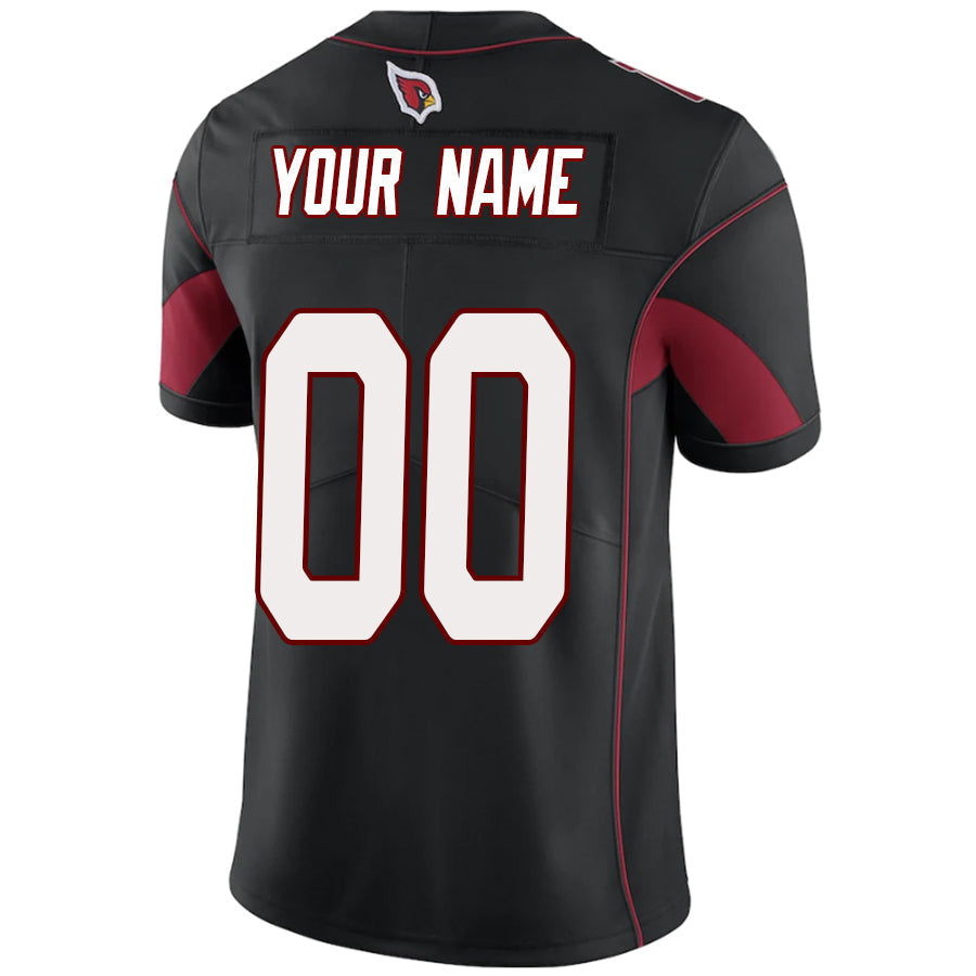 Kieara Custom A.Cardinal Black Vapor Limited Elite Stitched Jerseys