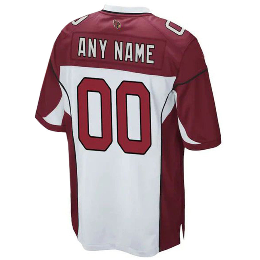 Kieara Custom A.Cardinals White-Red Game Stitched Jerseys