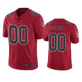Kieara Custom A.Falcons Red Color Rush Limited Stitched Jerseys