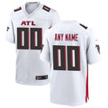 Kieara Custom A.Falcons White Home Game Stitched Jerseys