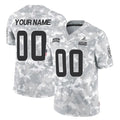 Kieara Custom C.Browns Arctic Camo Salute to Service Limited Home Game Any Name & Numbers Stitched Jerseys