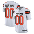 Kieara Custom C.Browns White Alternate Vapor Untouchable Limited Home Game Any Name & Numbers Stitched Jerseys