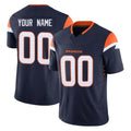 Kieara Custom D.Broncos Navy Limited Vapor F.U.S.E. Home Game Any Name & Numbers Stitched Jerseys