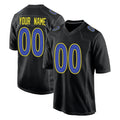 Kieara Custom LA.Rams Black Fashion Limited Home Game Any Name & Numbers Stitched Jerseys