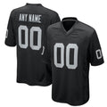 Kieara Custom LV.Raiders Black Home Game Stitched Jerseys