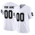 Kieara Custom LV.Raiders White Limited Vapor F.U.S.E. Home Game Any Name & Numbers Stitched Jerseys