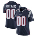 Kieara Custom NE.Patriots Navy Limited Vapor Home Game Any Name & Numbers Stitched Jerseys