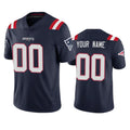 Kieara Custom NE.Patriots Navy Vapor Untouchable Home Game Any Name & Numbers Stitched Jerseys