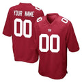 Kieara Custom NY.Giants Red Home Game Any Name & Numbers Stitched Jerseys