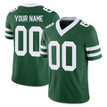 Kieara Custom NY.Jets Green Legacy Limited Vapor F.U.S.E. Home Game Any Name & Numbers Stitched Jerseys