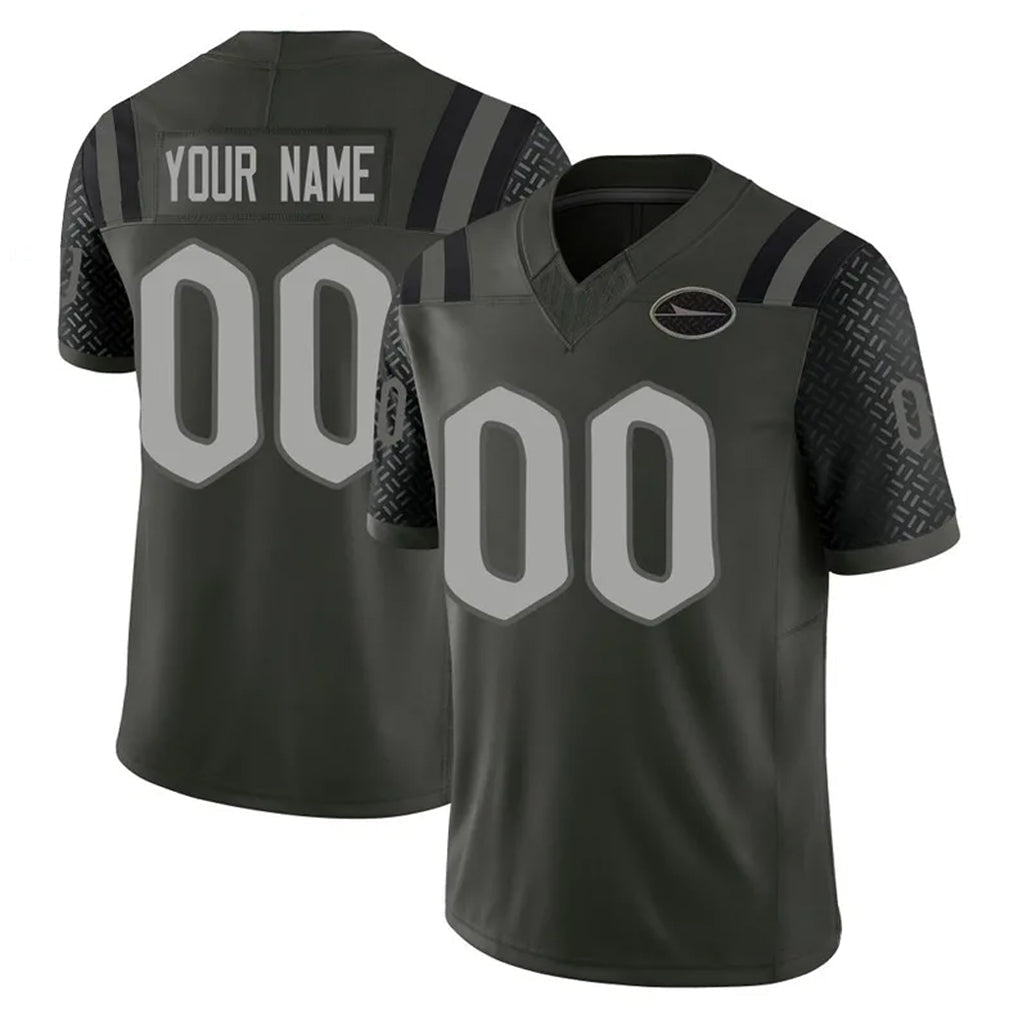 Kieara Custom NY.Jets Green Limited 2025 Rivalries Collection Home Game Any Name & Numbers Stitched Jerseys
