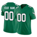 Kieara Custom P.Eagles Green Kelly Alternate Vapor F.U.S.E. Home Game Any Name & Numbers Stitched Jerseys