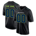 Kieara Custom S.Seahawks Black Limited Fashion Home Game Any Name & Numbers Stitched Jerseys