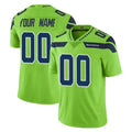 Kieara Custom S.Seahawks Green Limited Color Rush Home Game Any Name & Numbers Stitched Jerseys