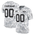 Kieara Custom SF.49ers Arctic Camo Limited Salute To Service Home Game Any Name & Numbers Stitched Jerseys