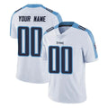 Kieara Custom T.Titans White Limited Vapor Untouchable Home Game Any Name & Numbers Stitched Jerseys