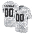 Kieara Custom TB.Buccaneers Arctic Camo Limited Salute To Service Home Game Any Name & Numbers Stitched Jerseys