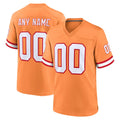 Kieara Custom TB.Buccaneers Orange Throwback Home Game Any Name & Numbers Stitched Jerseys