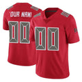 Kieara Custom TB.Buccaneers Red Limited Color Rush Home Game Any Name & Numbers Stitched Jerseys