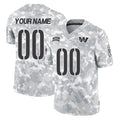 Kieara Custom W.Commanders Arctic Camo Limited Salute To Service Home Game Any Name & Numbers Stitched Jerseys