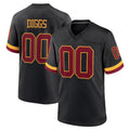 Kieara Custom W.Commanders Black Limited Home Game Any Name & Numbers Stitched Jerseys