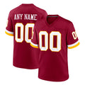 Kieara Custom W.Commanders Burgundy Game Home Any Name & Numbers Stitched Jerseys