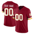 Kieara Custom W.Commanders Burgundy Limited Team Vapor F.U.S.E. Home Game Any Name & Numbers Stitched Jerseys