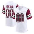 Kieara Custom W.Commanders White Game Home Any Name & Numbers Stitched Jerseys
