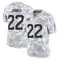 Kieara D.Broncos #22 Brandon Jones Player Arctic Camo Salute To Service Limited Stitched Jerseys