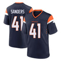 Kieara D.Broncos #41 Drew Sanders Player Navy Home Game Stitched Jerseys