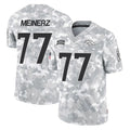 Kieara D.Broncos #77 Quinn Meinerz Player Arctic Camo Salute To Service Limited Stitched Jerseys