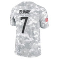 Kieara D.Broncos #7 John Elway Player Arctic Camo Salute to Service Limited Stitched Jerseys