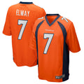 Kieara D.Broncos #7 John Elway Player Orange Game Stitched Jerseys