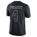 Kieara D.Cowboys #4 Dak Prescott Player Black RFLCTV Limited Stitched Jerseys