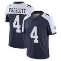 Kieara D.Cowboys #4 Dak Prescott Player Navy-White Limited Alternate Vapor Untouchable Home Game Stitched Jerseys