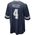 Kieara D.Cowboys #4 Dak Prescott Player Navy Home Game Stitched Jerseys