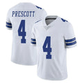 Kieara D.Cowboys #4 Dak Prescott Player White Vapor Untouchable Limited Home Game Stitched Jerseys