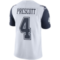 Kieara D.Cowboys #4 Dak Prescott White Color Rush Vapor Limited Stitched Jerseys