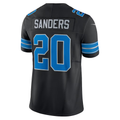 Kieara D.Lions #20 Barry Sanders Black 2nd Alternate Vapor F.U.S.E. Limited Stitched Jerseys