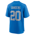 Kieara D.Lions #20 Barry Sanders Blue Alternate Game Stitched Jerseys