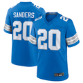 Kieara D.Lions #20 Barry Sanders Player Blue Game Stitched Jerseys