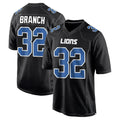 Kieara D.Lions #32 Brian Branch Player Black Limited Fashion Stitched Jerseys