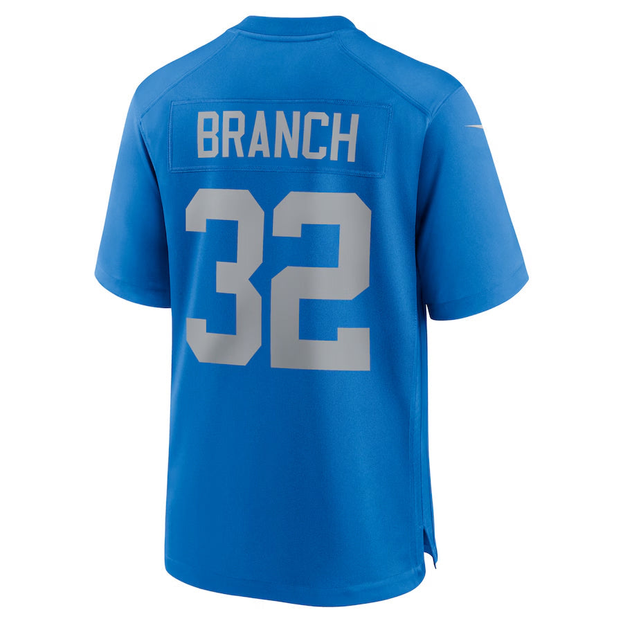 Kieara D.Lions #32 Brian Branch Player Blue Alternate Game Stitched Jerseys