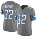 Kieara D.Lions #32 Brian Branch Player Gray Vapor F.U.S.E. Limited Stitched Jerseys