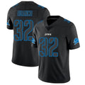 Kieara D.Lions #32 Brian Branch Player Limited Black Impact Game Stitched Jerseys