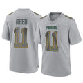 Kieara GB.Packers #11 Jayden Reed Player Gray Atmosphere Fashion Home Game Stitched Jerseys